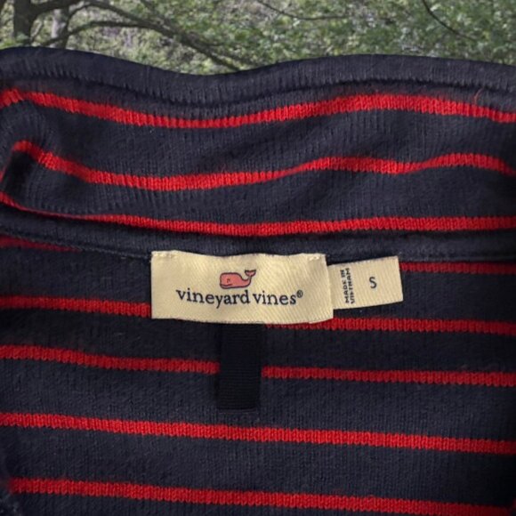 Classic Vinyard Vines Thick Warm Half Zip Pull Over Long Sleeve Sweater Top - Picture 4 of 10